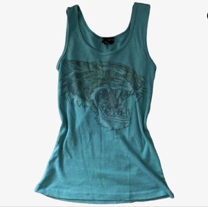 Fang tank top tiger